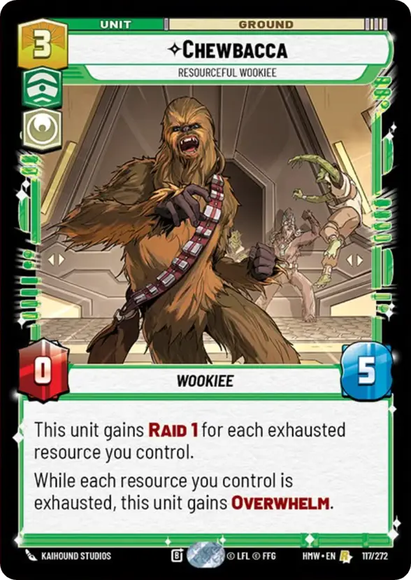Chewbacca, Resourceful Wookiee