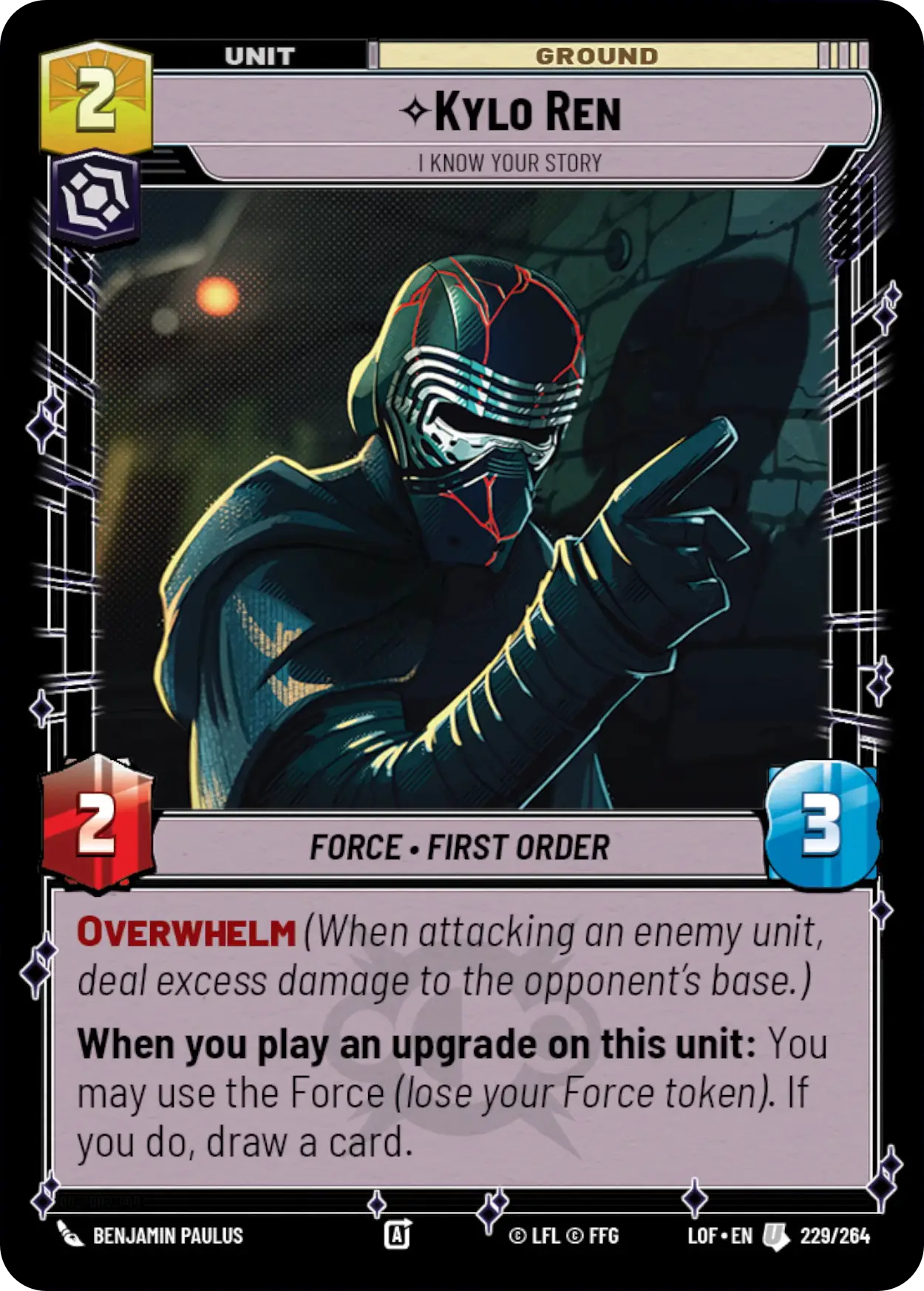 Kylo Ren, I know your story