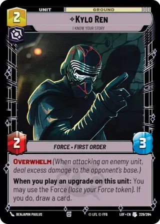 Kylo Ren, I know your story