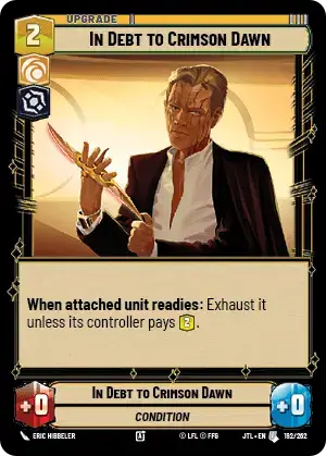 In Debt to Crimson Dawn