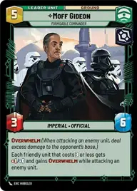 Moff Gideon, Formidable Commander