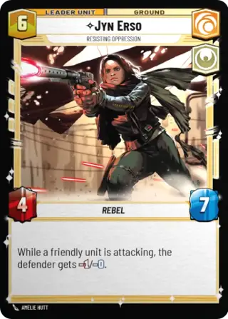 Jyn Erso, Resisting Oppression