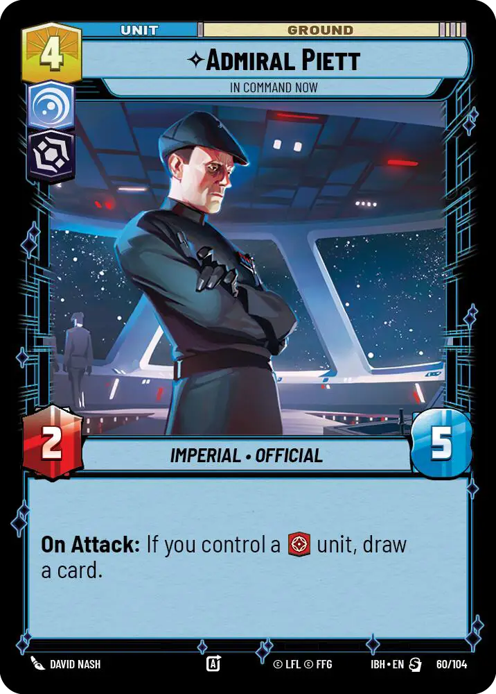 Admiral Piett, In Command Now