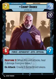 Count Dooku, Offering Aid