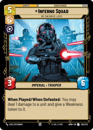Inferno Squad, We Can Grieve Later