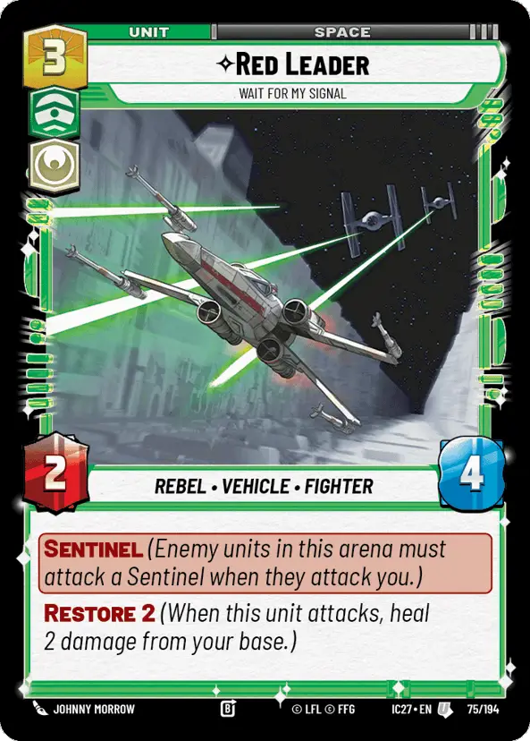 Red Leader, Wait For My Signal