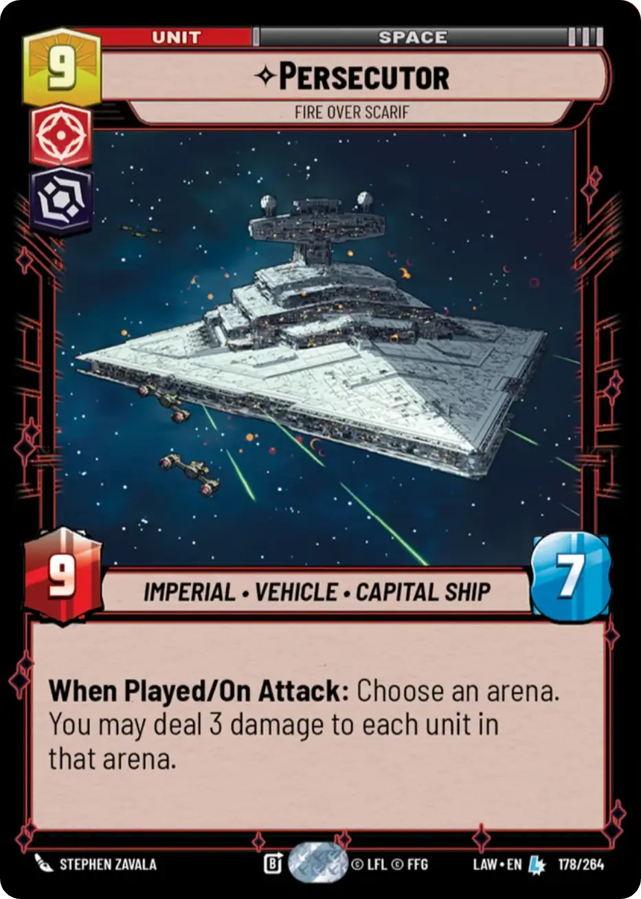 Persecutor, Fire Over Scarif