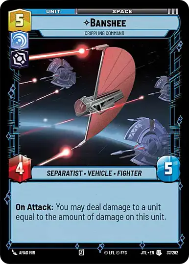 Banshee, Crippling Command