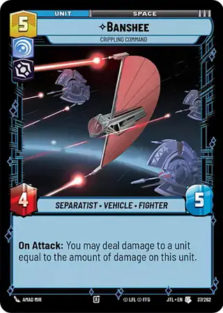 Banshee, Crippling Command
