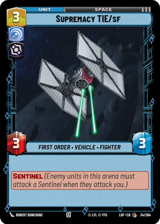 Supremacy TIE Sf