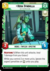 Hera Syndulla, Not Fighting Alone