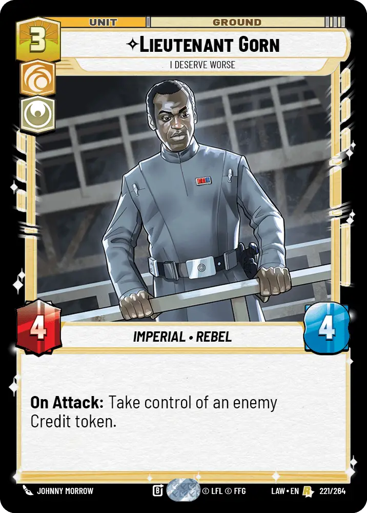 Lieutenant Gorn, I Deserve Worse