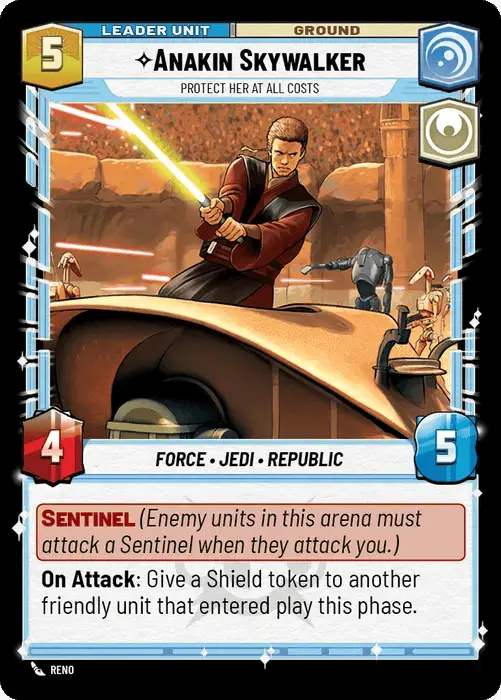 Anakin Skywalker, Protect Her At All Costs