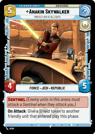 Anakin Skywalker, Protect Her At All Costs