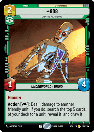 8D8, Daimyo’S Majordomo