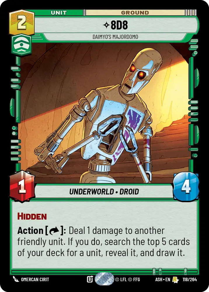 8D8, Daimyo's Majordomo