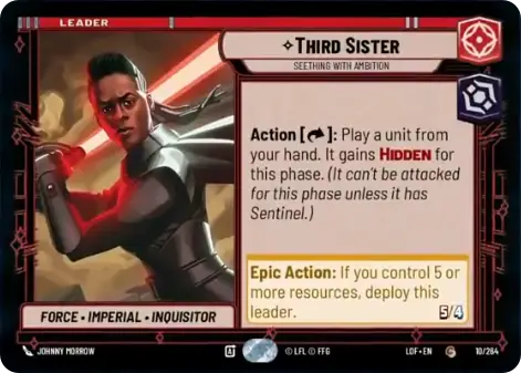 Third Sister, Seething with Ambition