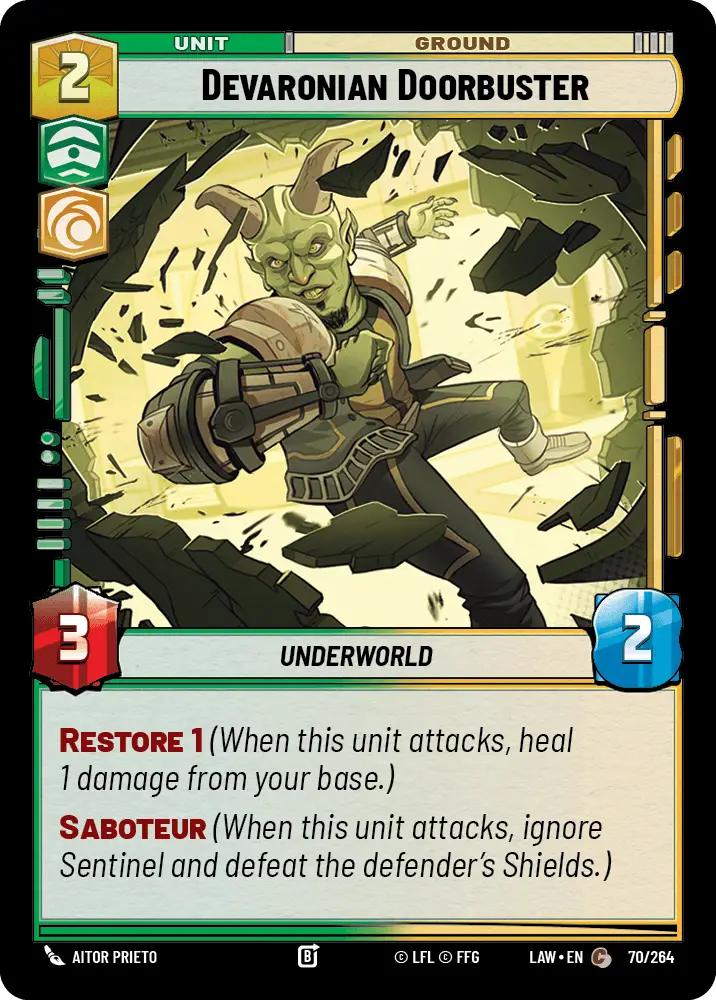 Devaronian Doorbuster