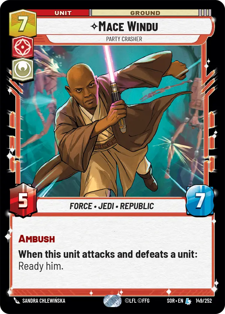 Mace Windu, Party Crasher