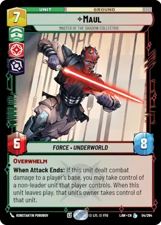 Maul, Master Of The Shadow Collective