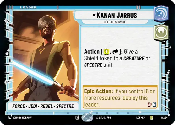 Kanan Jarrus, Help us survive