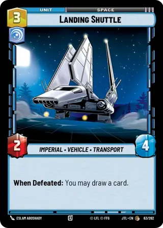 Landing Shuttle