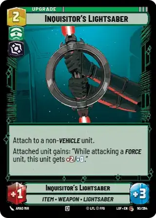 Inquisitor's Lightsaber