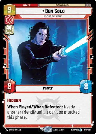 Ben Solo, Facing The Light