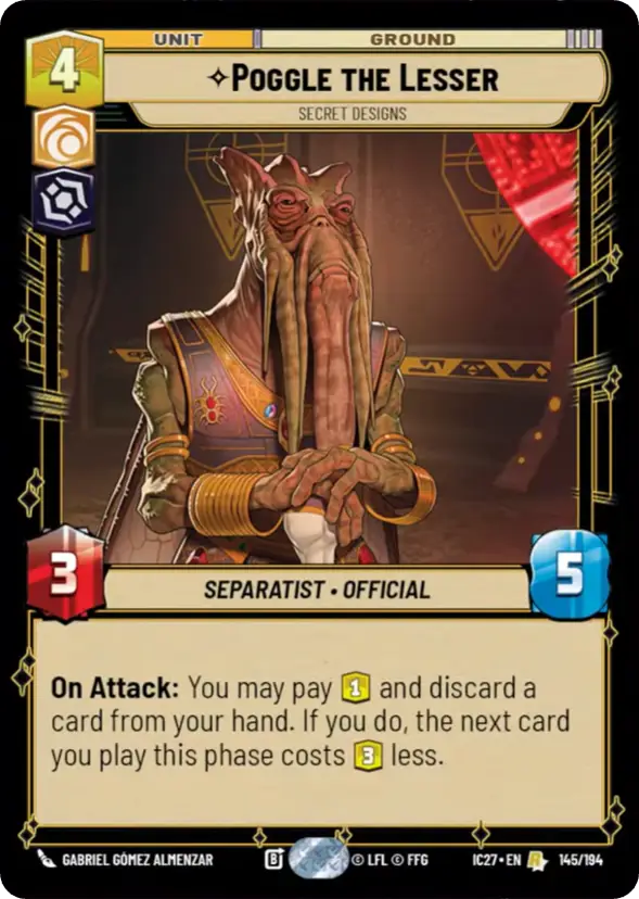 Poggle The Lesser, Secret Designs