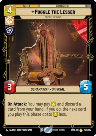 Poggle The Lesser, Secret Designs