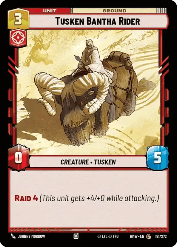 Tusken Bantha Rider