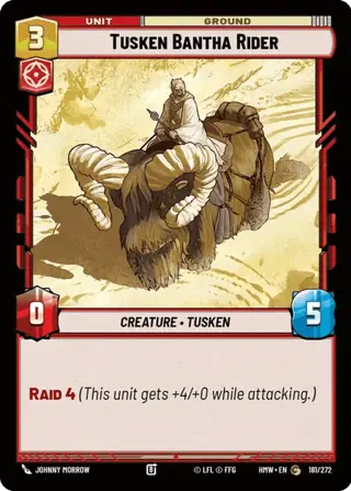 Tusken Bantha Rider