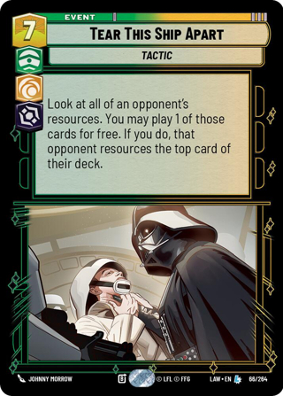 Tear This Ship Apart