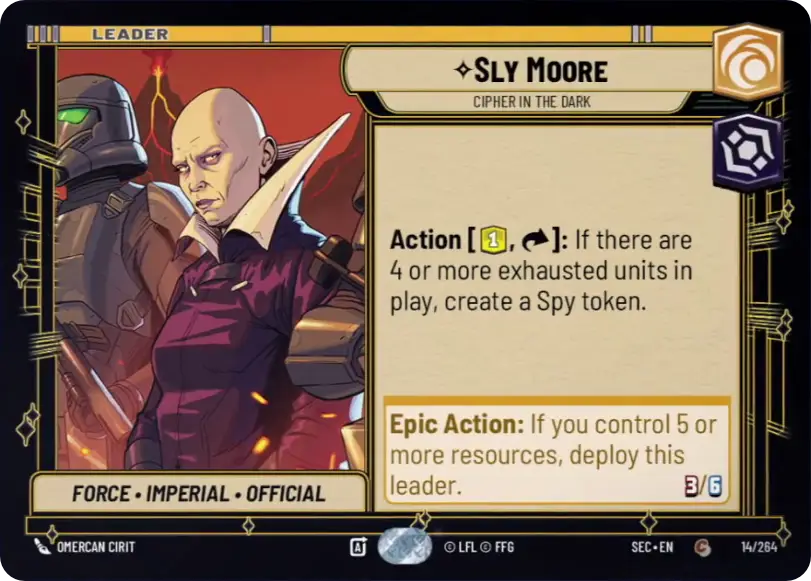 Sly Moore, Cipher in the Dark