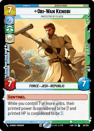 Obi-Wan Kenobi, Protector Of Felucia