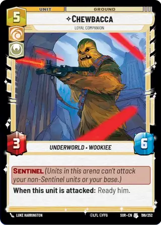 Chewbacca, Loyal Companion