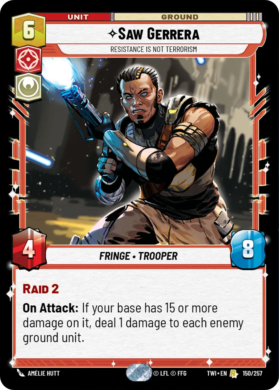 Saw Gerrera, Resistance is not Terrorism