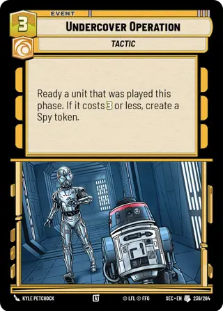 Undercover Operation