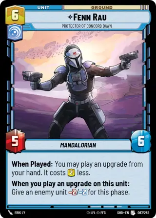 Fenn Rau, Protector of Concord Dawn