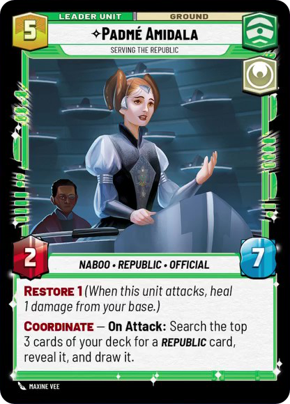 Padmé Amidala, Serving the Republic