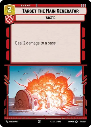 Target The Main Generator