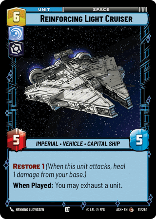 Reinforcing Light Cruiser