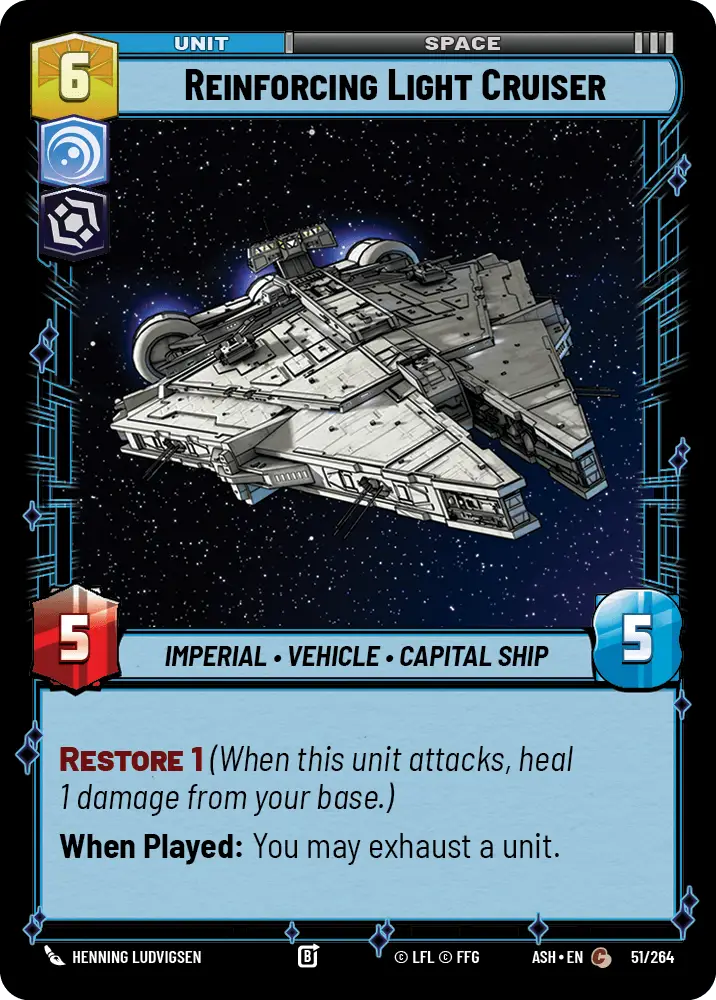 Reinforcing Light Cruiser