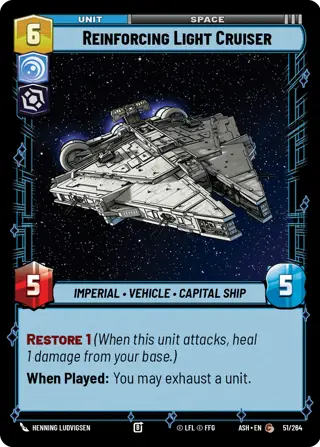 Reinforcing Light Cruiser