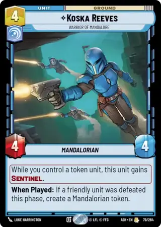 Koska Reeves, Warrior Of Mandalore