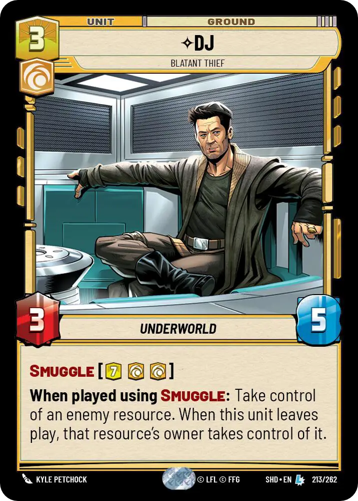 DJ, Blatant Thief