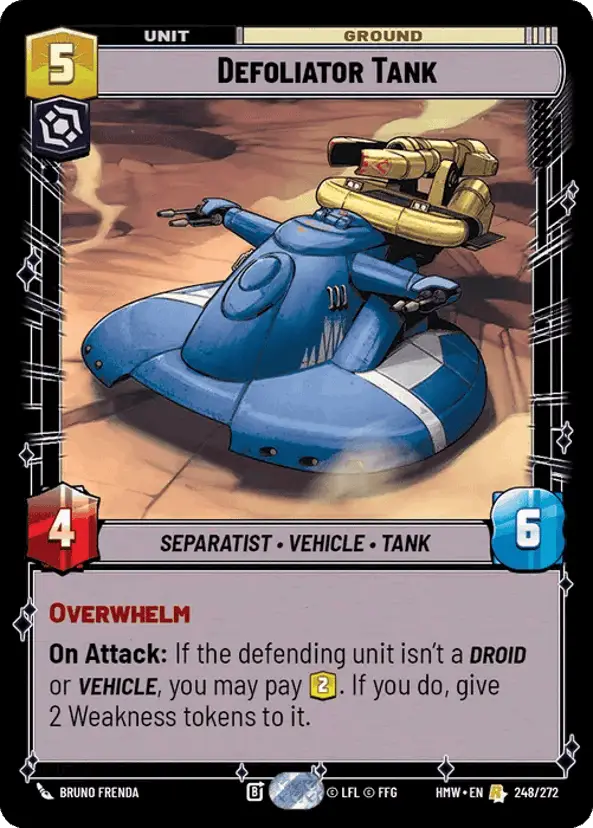 Defoliator Tank