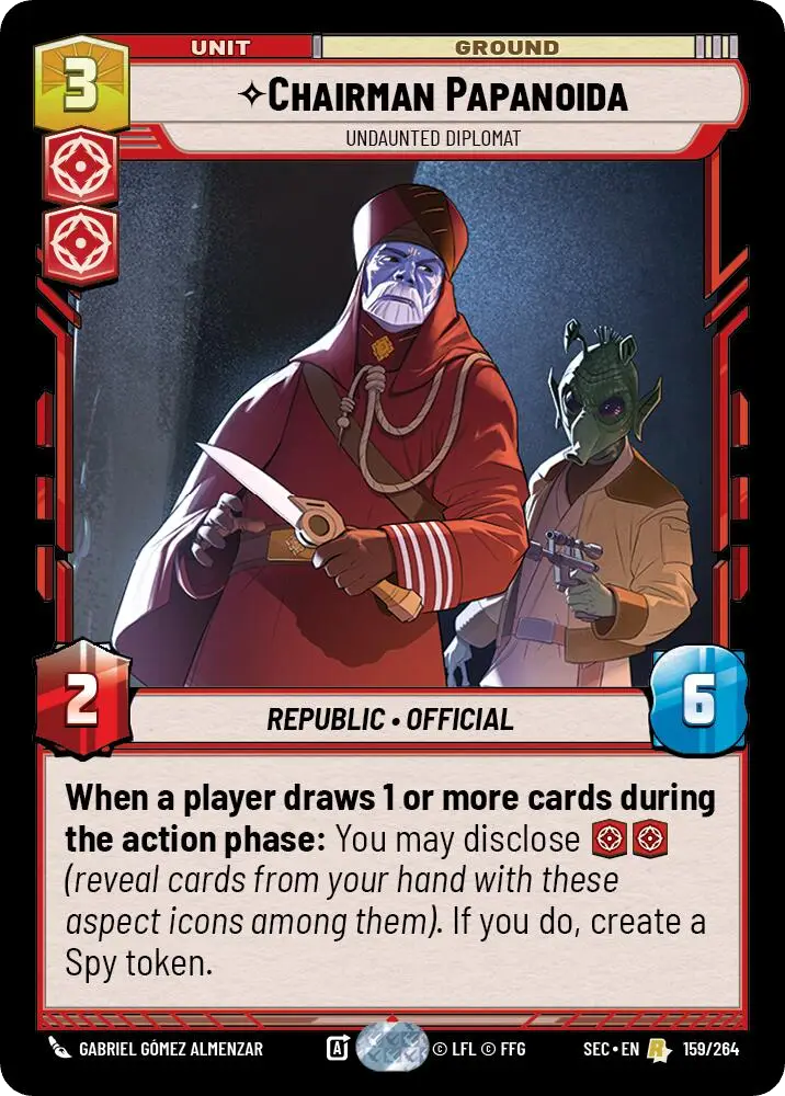 Chairman Papanoida, Undaunted Diplomat