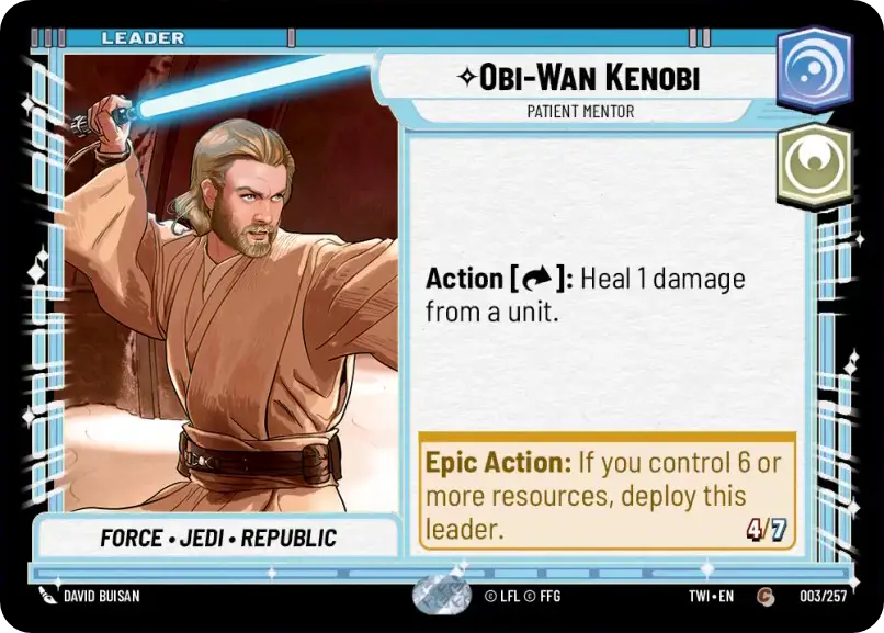 Obi-Wan Kenobi, Patient Mentor