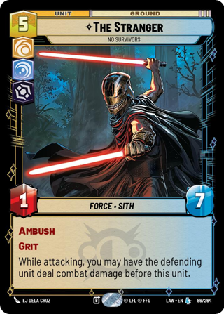 The Stranger, No Survivors